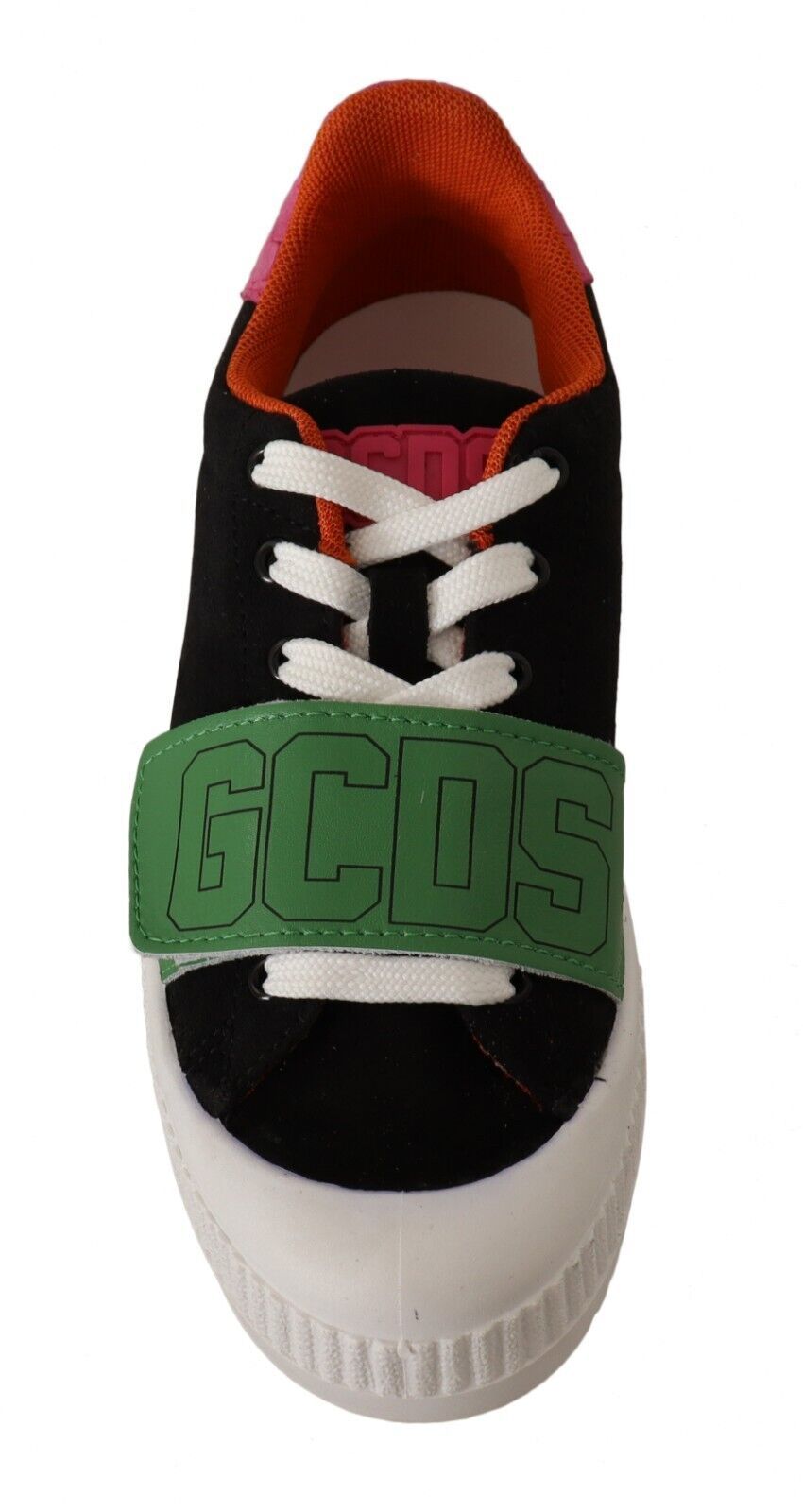 GCDS Sneakers Basse Allacciate da Donna in Camoscio