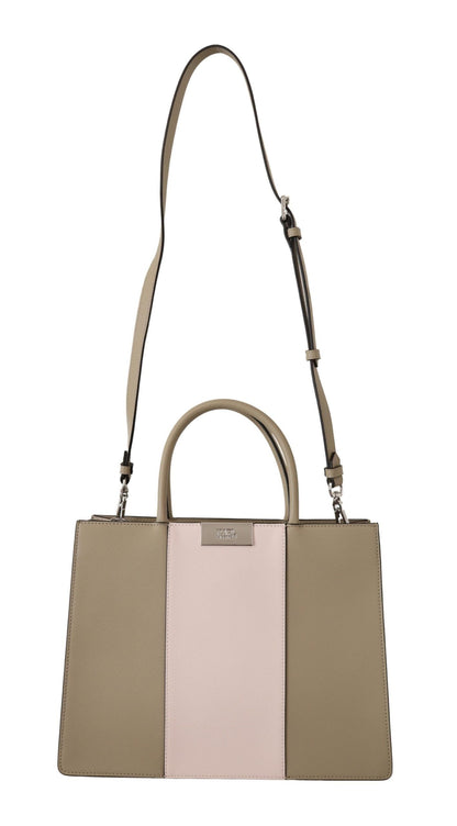 Sac cabas bandoulière Karl Lagerfeld vert sauge en polyuréthane