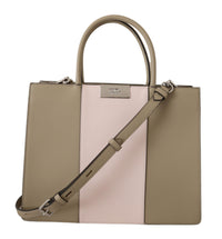 Sac cabas bandoulière Karl Lagerfeld vert sauge en polyuréthane