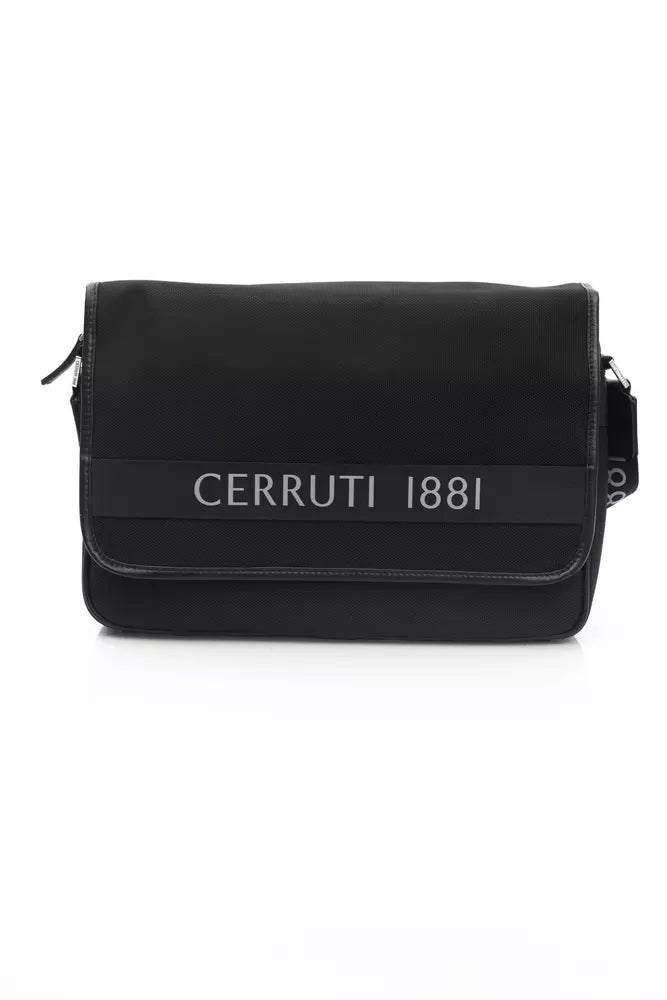 Sac bandoulière femme Cerruti 1881 en nylon noir