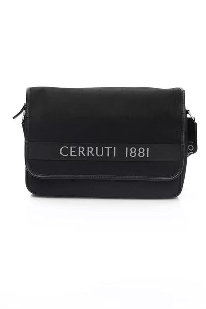 Sac bandoulière femme Cerruti 1881 en nylon noir