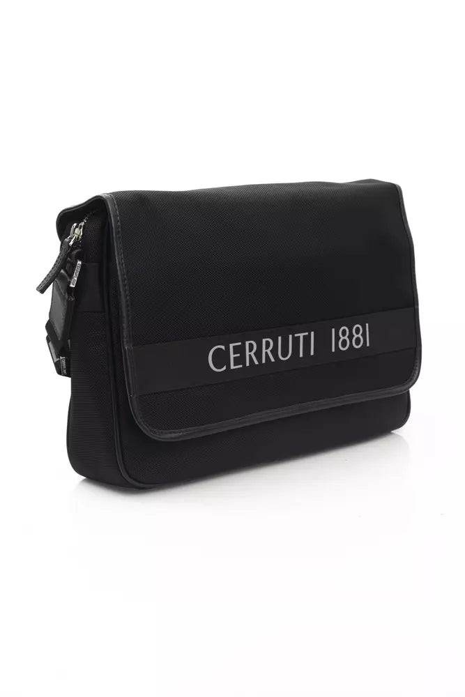 Sac bandoulière femme Cerruti 1881 en nylon noir