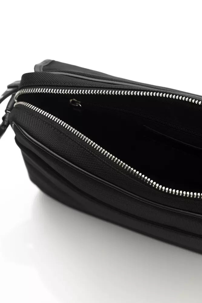 Sac bandoulière femme Cerruti 1881 en nylon noir