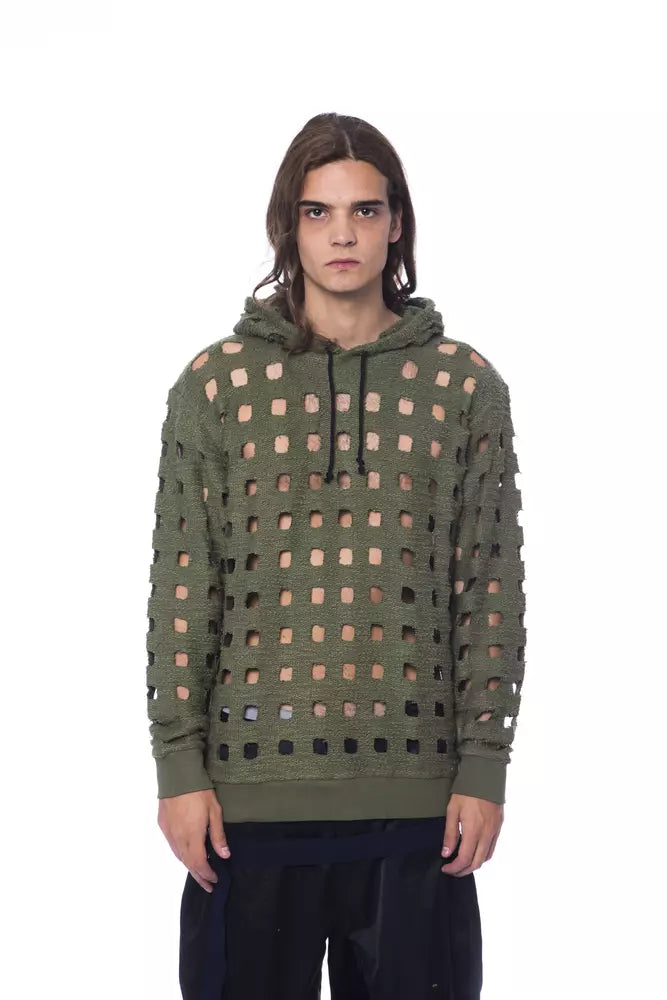 Maglione da uomo in cotone militare Nicolò Tonetto