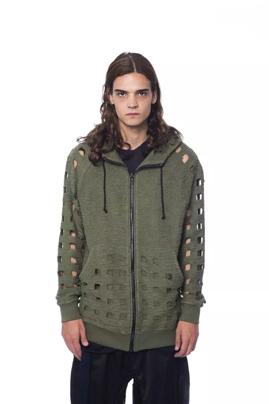 Maglione da uomo in cotone militare Nicolò Tonetto