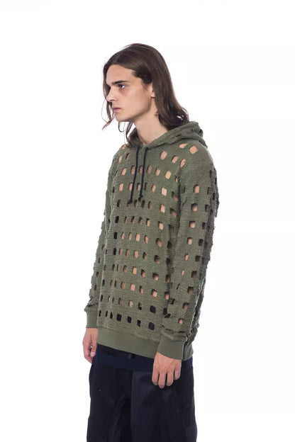 Maglione da uomo in cotone militare Nicolò Tonetto