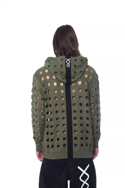 Maglione da uomo in cotone militare Nicolò Tonetto