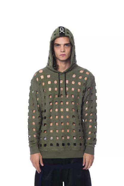 Maglione da uomo in cotone militare Nicolò Tonetto