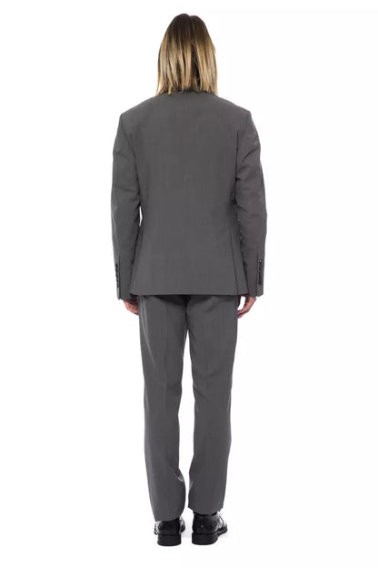 Blazer homme en laine grise de la haute couture italienne Billionaire