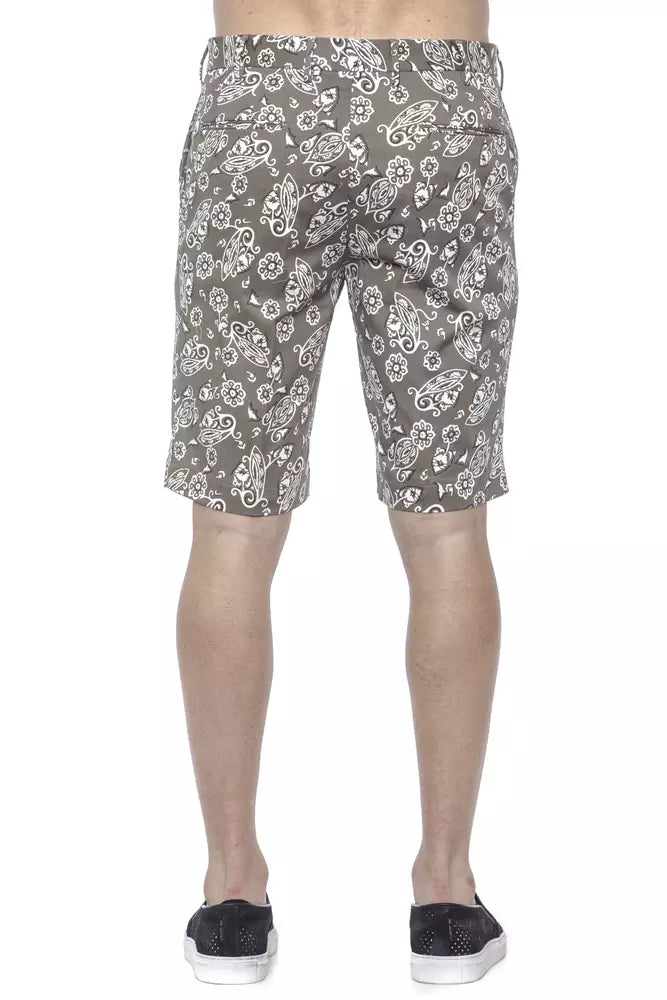 Short Bermuda Homme PT Torino Coton Vert