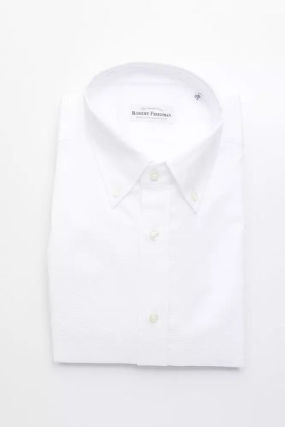 Chemise homme Robert Friedman en coton blanc