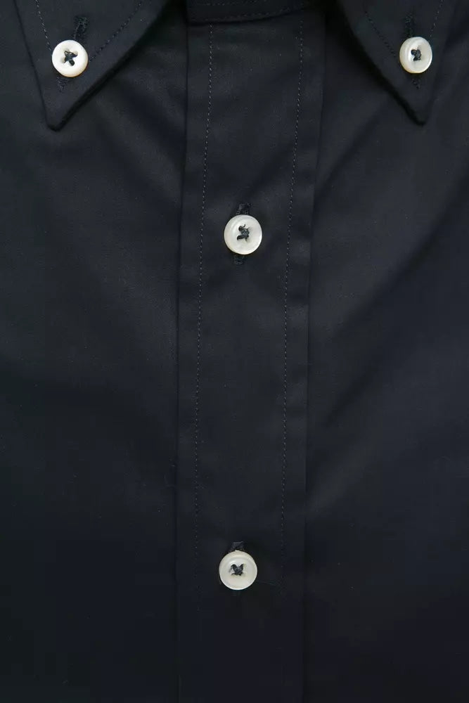 Chemise homme Robert Friedman en coton noir
