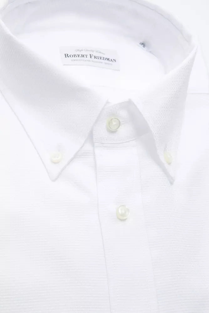 Chemise homme Robert Friedman en coton blanc