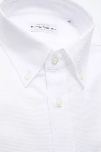 Chemise homme Robert Friedman en coton blanc