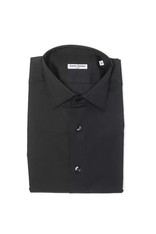 Camicia da uomo Robert Friedman in cotone grigio