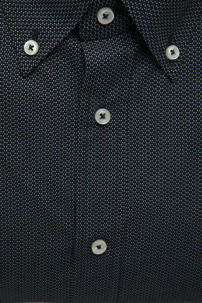 Chemise homme Robert Friedman en coton noir