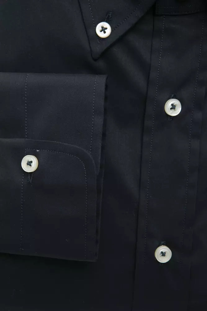 Chemise homme Robert Friedman en coton noir