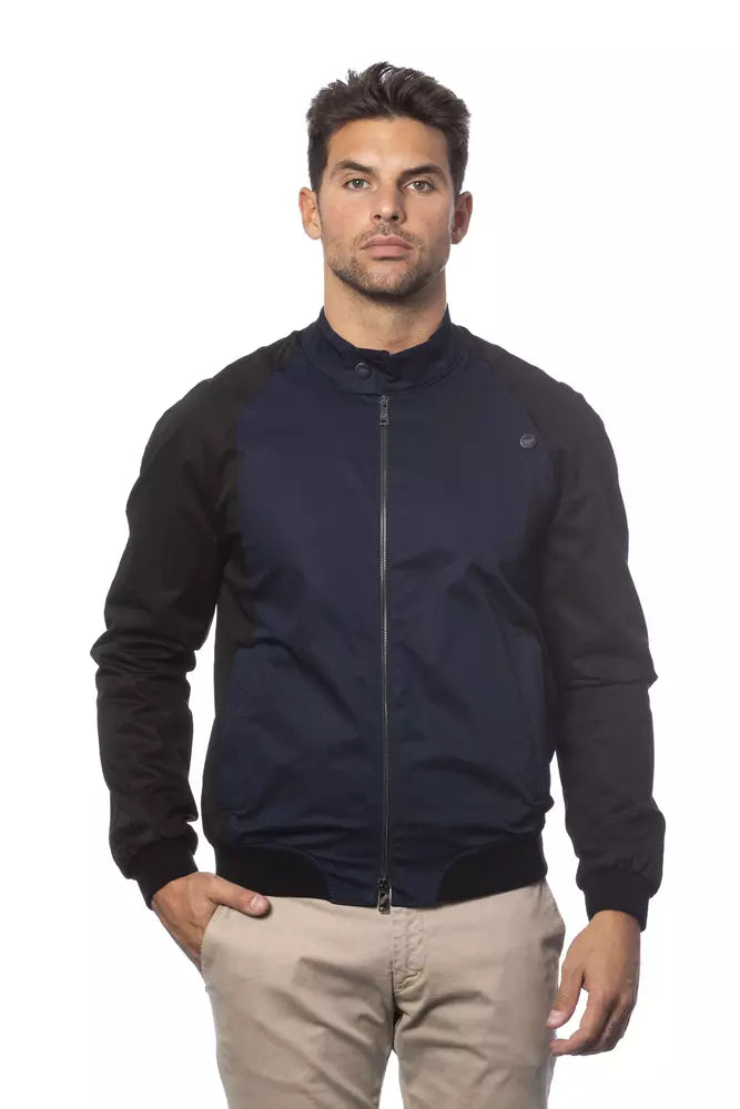 Bomber da uomo Verri Blue in cotone