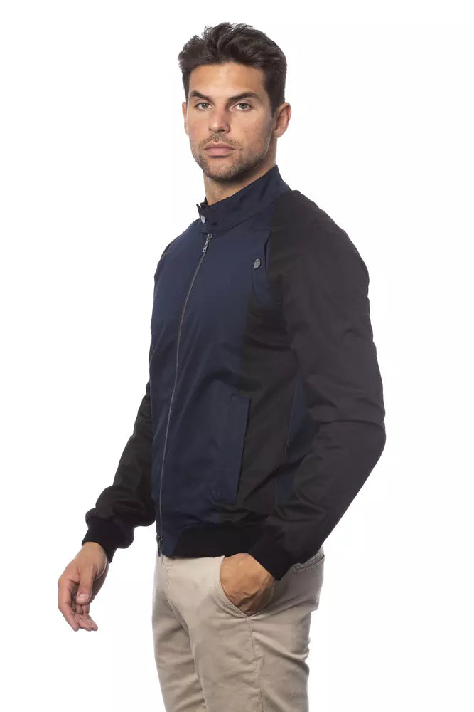 Bomber da uomo Verri Blue in cotone