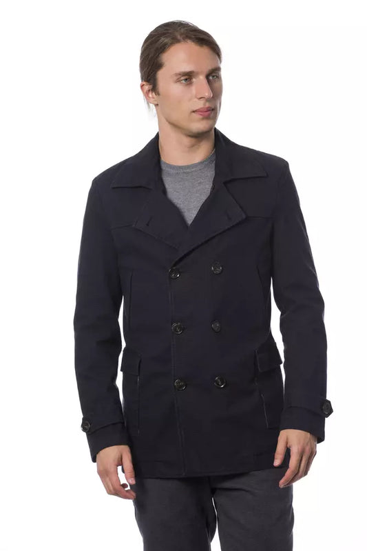 Blazer in cotone blu Verri