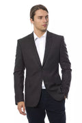 Blazer homme en laine Verri gris