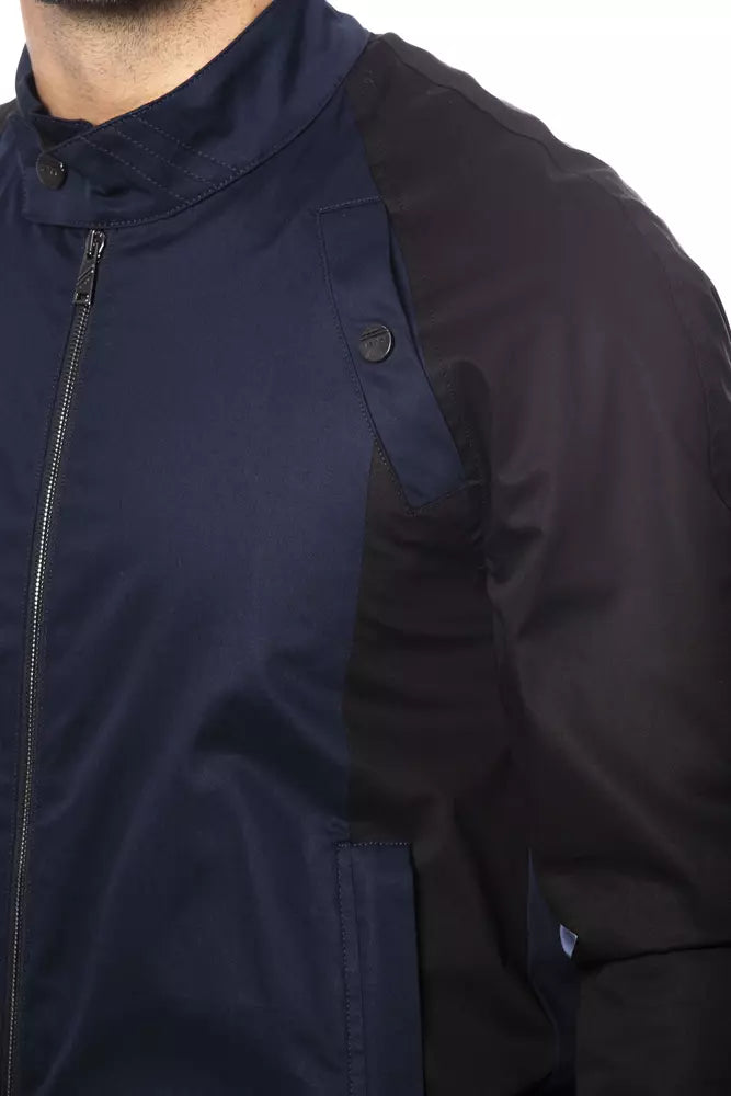 Bomber da uomo Verri Blue in cotone