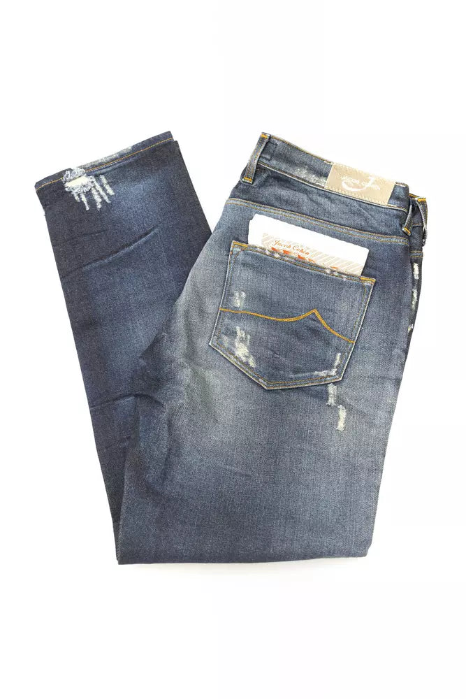 Jean et pantalon en coton bleu Jacob Cohen