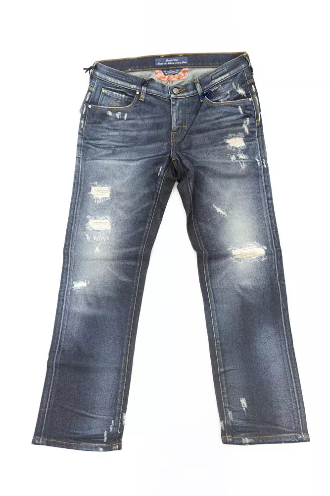Jean et pantalon en coton bleu Jacob Cohen