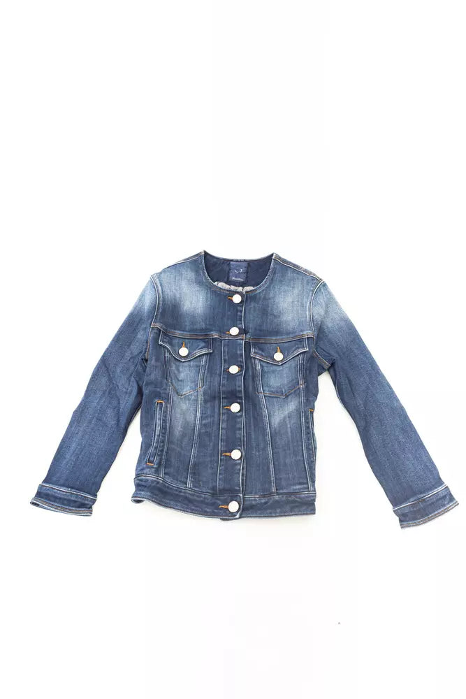 Giacca da donna Jacob Cohen in cotone blu