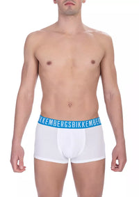 Boxer en coton blanc pour homme Bikkembergs