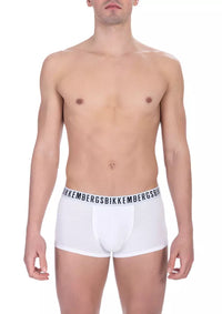 Boxer homme Bikkembergs en coton blanc
