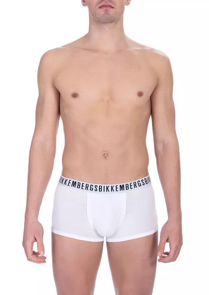 Boxer homme Bikkembergs en coton blanc
