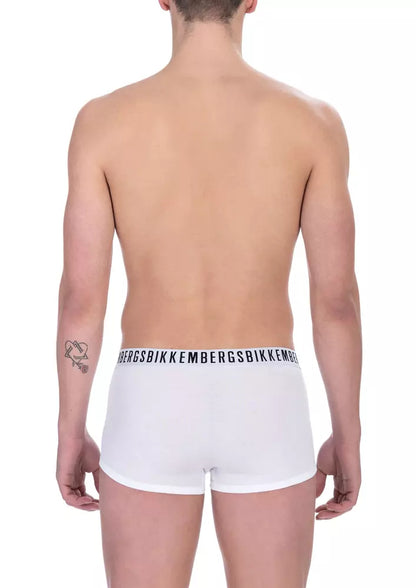 Boxer homme Bikkembergs en coton blanc