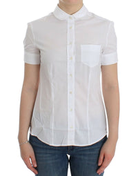 Chemise blanche en coton John Galliano