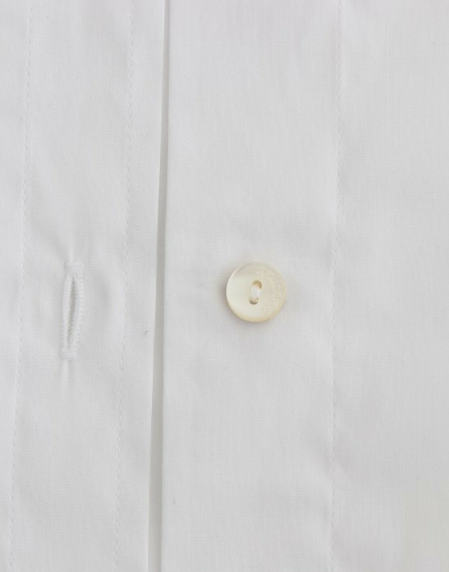 Chemise blanche en coton John Galliano