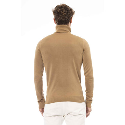 Maglione da uomo in modale beige Trend Baldinini