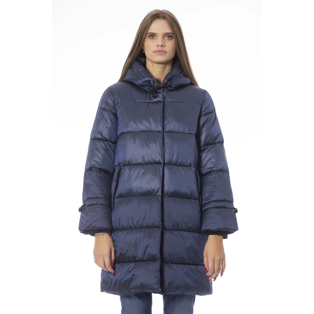Giacche e cappotti Baldinini Trend in nylon azzurro