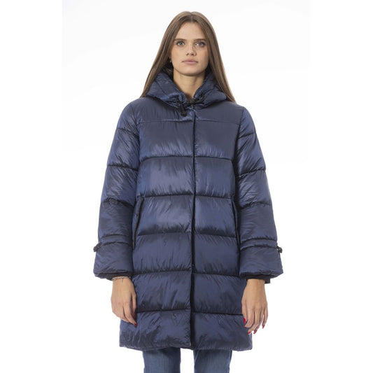 Giacche e cappotti Baldinini Trend in nylon azzurro