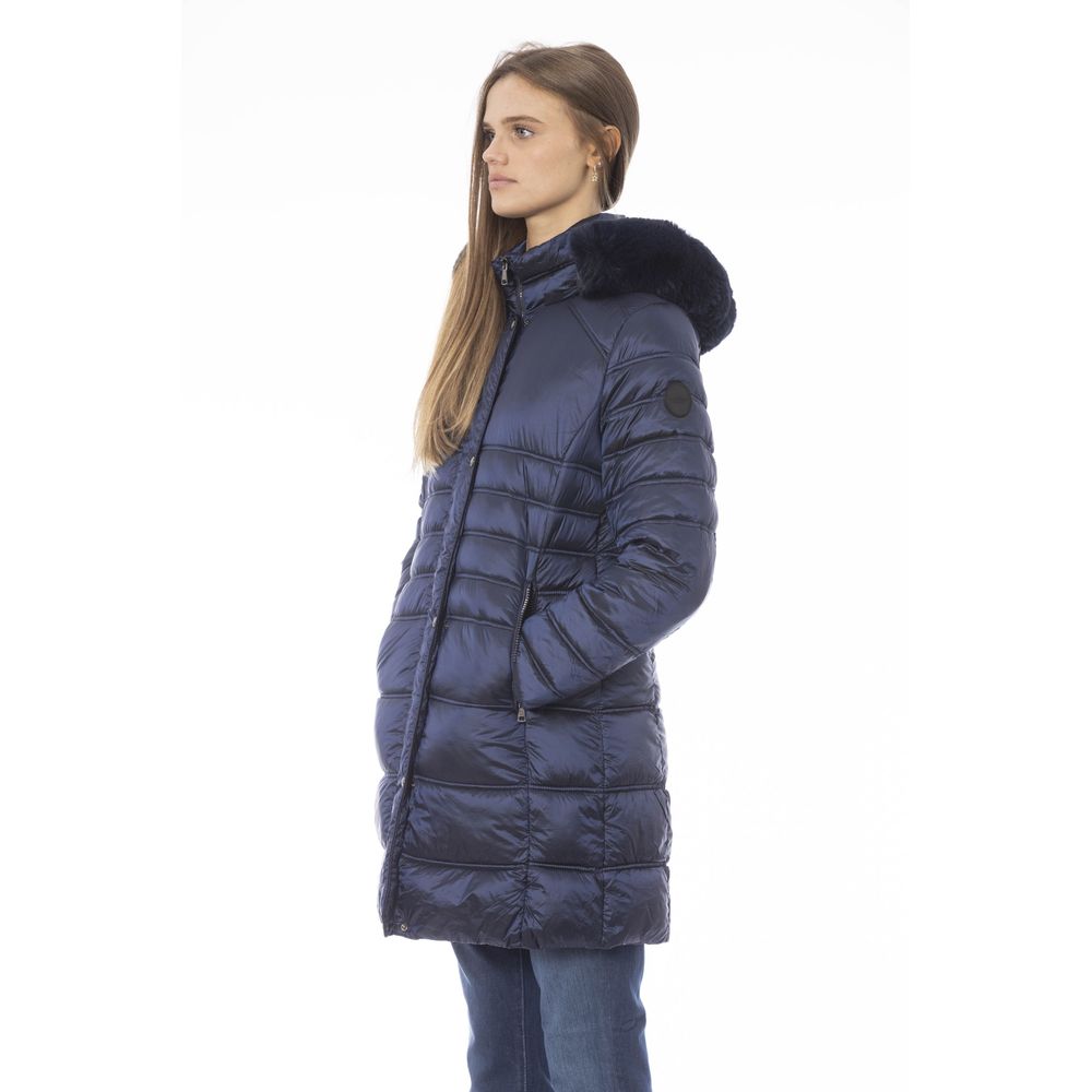 Vestes et manteaux Baldinini Trend en polyester bleu clair