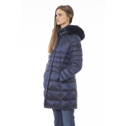 Vestes et manteaux Baldinini Trend en polyester bleu clair