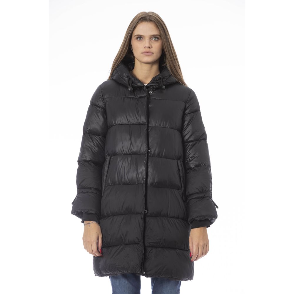 Baldinini Trend Giacca in nylon nero