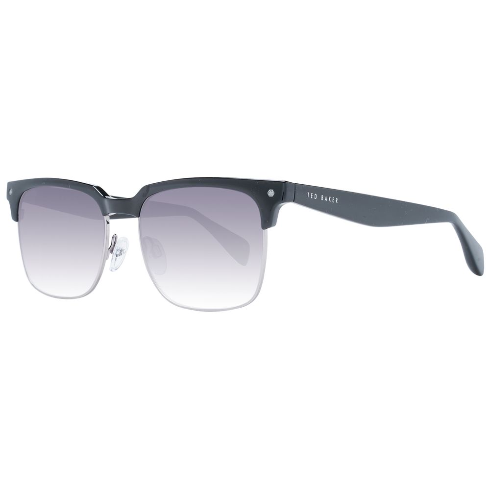 Lunettes de soleil Ted Baker en acétate noir et métal