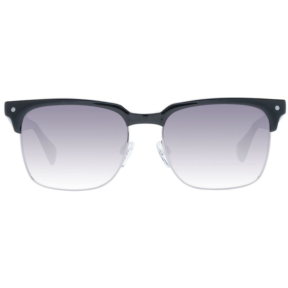 Lunettes de soleil Ted Baker en acétate noir et métal