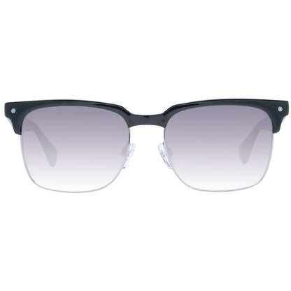 Occhiali da sole in acetato e metallo neri Ted Baker