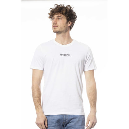 T-shirt homme Ungaro Sport blanc en coton