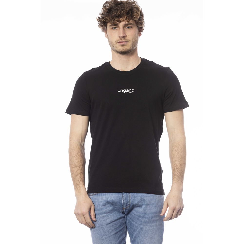 T-shirt homme Ungaro Sport en coton noir
