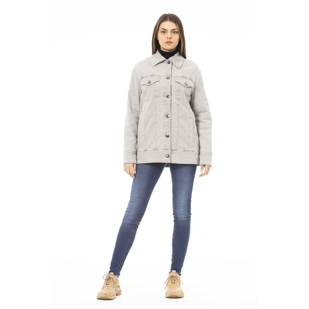Veste Jacob Cohen en coton gris pour femme