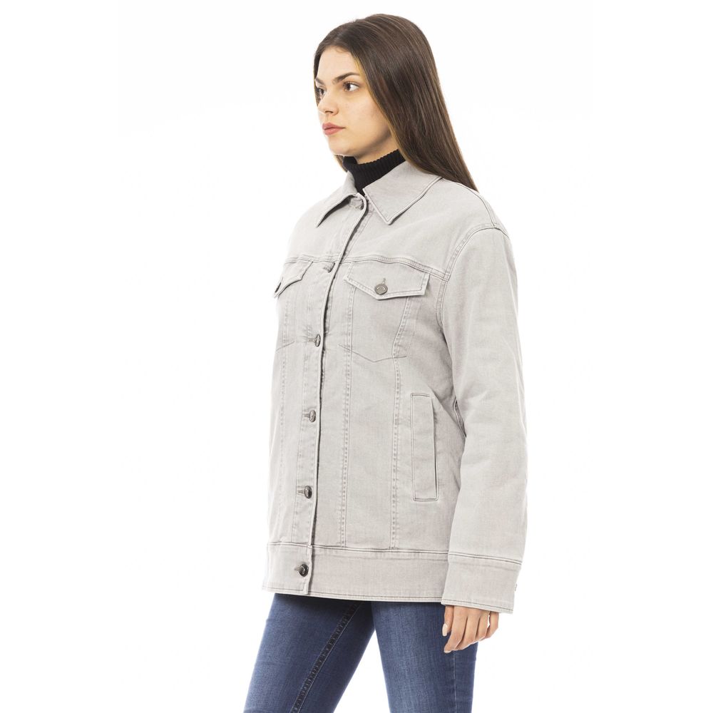 Veste Jacob Cohen en coton gris pour femme