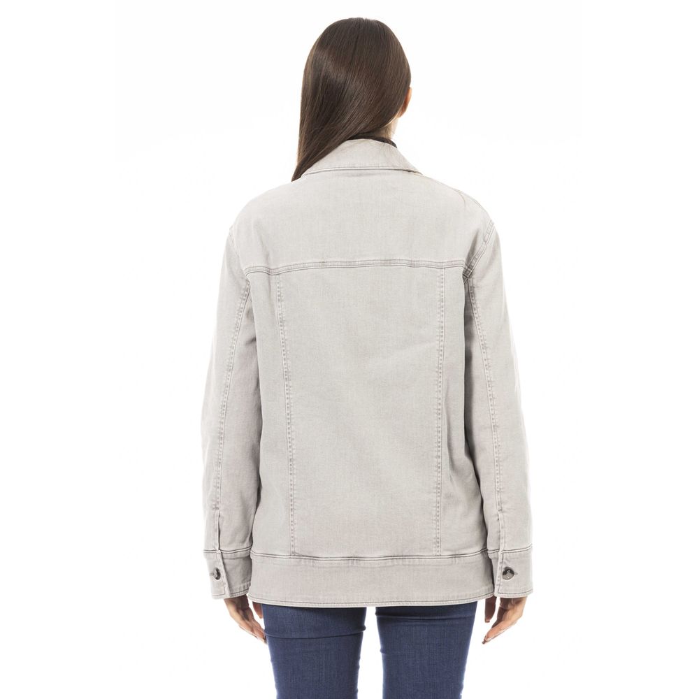 Veste Jacob Cohen en coton gris pour femme