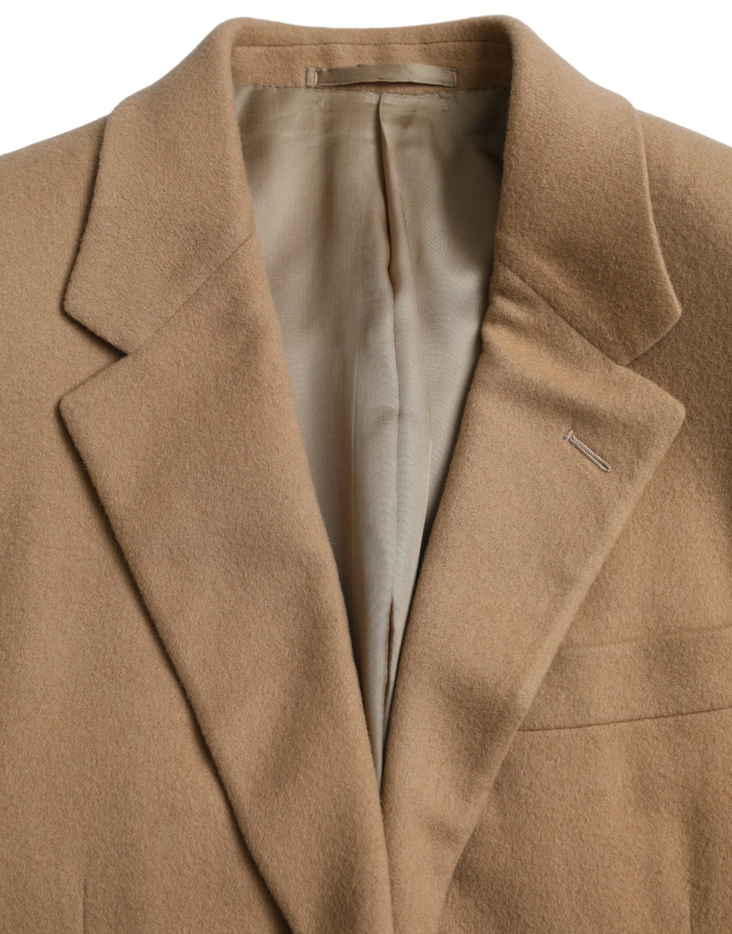 Abito monopetto Prada in cashmere marrone 2 pezzi
